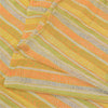 Sanskriti Vintage Sarees Multi Pure Georgette Silk Printed Sari 5yd Craft Sustainable Fabric