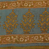 Sanskriti Vintage Sarees Multi Pure Georgette Silk Printed Sari 6yd Craft Sustainable Fabric