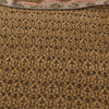 Sanskriti Vintage Sarees Brown Pure Georgette Silk Printed Sari 5yd Craft Sustainable Fabric