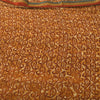Sanskriti Vintage Sarees Brown Pure Georgette Silk Printed Sari 5yd Craft Sustainable Fabric