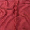 Sanskriti Vintage Sarees Dusty Red Woven Pure Georgette Sari 5+yd Craft Sustainable Fabric