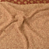 Sanskriti Vintage Sarees Cream Pure Georgette Woven Print Sari 6yd Craft Sustainable Fabric