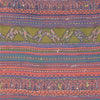Sanskriti Vintage Sarees 100% Pure Georgette Silk Printed Sari 6yd Craft Fabric