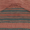 Sanskriti Vintage Sarees Red Pure Georgette Silk Printed Sari 6yd Craft Sustainable Fabric