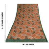 Sanskriti Vintage Sarees 100% Pure Georgette Silk Printed Sari 5+yd Craft Sustainable Fabric