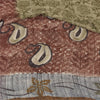 Sanskriti Vintage Sarees 100% Pure Georgette Silk Printed Sari 5+yd Craft Sustainable Fabric