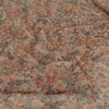 Sanskriti Vintage Pink Soft Pure Chiffon Saree Floral Printed 5Yd Craft Fabric