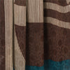 Sanskriti Vintage Printed Blend Georgette Saree 5 Yard Sari Craft Decor Sustainable Fabric