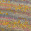 Sanskriti Vintage Sarees Multi Indian Pure Georgette Silk Printed Sari Fabric