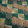 Sanskriti Vintage Multi Pure Georgette Sarees Paisley Printed Sari 5+YD Fabric