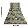 Sanskriti Vintage Multi Pure Georgette Sarees Paisley Printed Sari 5+YD Fabric