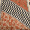 Sanskriti Vintage Indian Sari 100% Pure Georgette Silk Printed 5yd Craft Sarees