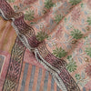 Sanskriti Vintage Dusty Pink Sarees Blend Georgette Printed Sari Craft Fabric