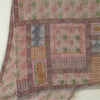 Sanskriti Vintage Dusty Pink Sarees Blend Georgette Printed Sari Craft Fabric