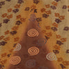 Sanskriti Vintage Brown Sarees Pure Georgette Silk Printed Sari Craft 5Yd Fabric