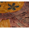 Sanskriti Vintage Multi Sari Blend Georgette Printed Sarees Floral Craft Fabric