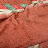 Sanskriti Vintage Orange Sarees Pure Georgette Silk Printed Sari Craft Fabric