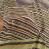 Sanskriti Vintage Purple Indian Sari Printed Georgette Sarees Soft Craft Fabric