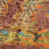 Sanskriti Vintage Indian Sari Multi Printed Georgette Sarees Craft 5 Yard Fabric