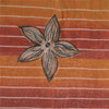 Sanskriti Vintage Saree Blend Georgette Floral Printed Sari Craft Decor Sustainable Fabric