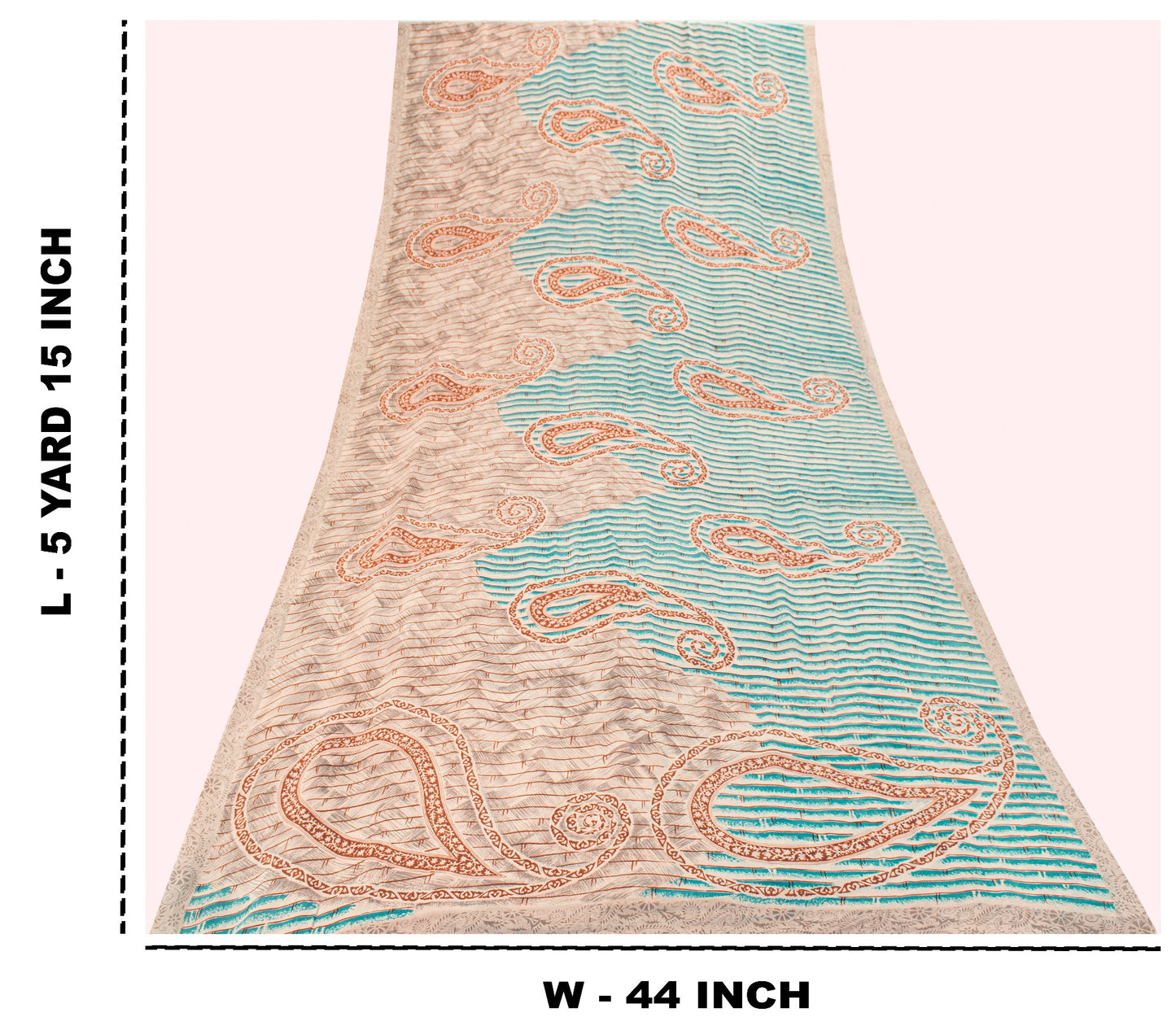 Sanskriti Vintage Sarees Red 5.5+Yd 100% Pure Georgette Silk Saree Floral Printed Sari Create Dresses, Kaftan, Skirt, Tops, Project, Decor