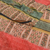 Sanskriti Vintage 100% Pure Georgette Silk Bollywood Multicolor Printed 5 Yd Saree Home Decor, Women Floral Outfit, Silk Scrap Fabric