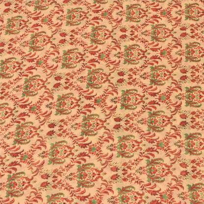 Sanskriti Vintage Cream Saree Georgette Printed Sari 5Yd Decor Soft Craft Sustainable Fabric