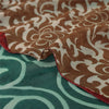 Sanskriti Vintage Sari Ren Georgette Silke Trykt Sari 5Yd Håndværk Dekor Bæredygtigt Stoff