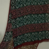 Sanskriti Vintage Sari Ren Georgette Silke Trykt Sari 5Yd Håndværk Dekor Bæredygtigt Stoff