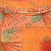 Sanskriti Vintage Pure Georgette Silk Saree: Multicolor Floral Printed Indian Fabric Bohemian Fabric For Dressmaking,Craft Supplies
