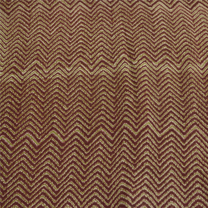Sanskriti Vintage Dark Red Saree Pure Georgette Silk Printed Sari Craft Sustainable Fabric
