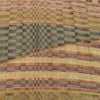 Sanskriti Vintage 100% Pure Georgette Silk Brown Saree Floral Printed 6 Yd Craft Fabric Floral Recycled For Quilting Felting, Home Decor