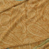 Sanskriti Vintage Green Sarees Pure Georgette Silk Printed Sari Craft Fabric