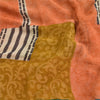 Sanskriti Vintage Indian Sarees Pure Georgette Silk Printed Sari Craft Fabric