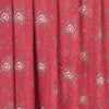 Sanskriti Vintage Red Sarees Pure Georgette Silk Printed Blouse Pc Sari Sustainable Fabric