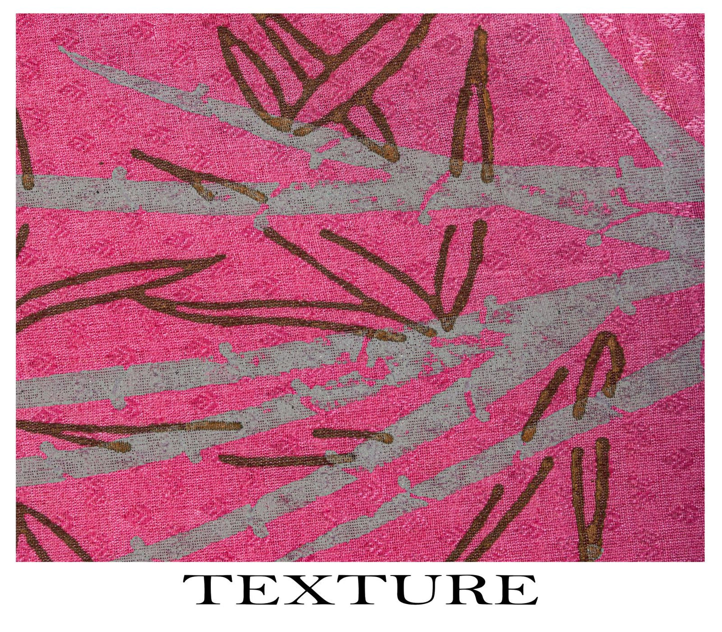 Sanskriti Vintage Saree Pink 100% Pure Silk Printed-Woven Fabric Premium Sari