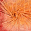Sanskriti Vintage Orange Sarees Pure Silk Hand Embroidered Craft Fabric Sari