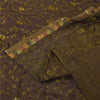Sanskriti Vintage Red Sarees Pure Silk Embroidered Bandhani Printed Fabric Sari