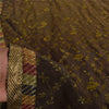 Sanskriti Vintage Red Sarees Pure Silk Embroidered Bandhani Printed Fabric Sari
