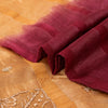 Sanskriti Vintage Plum Red & Brown Sarees Pure Silk Hand Bead Zardozi 5+YD Sari