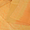 Sanskriti Vintage Indian Sarees Pure Silk Hand Embroidered Sari 5yd Craft Fabric