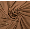 Sanskriti Vintage Sarees Art Silk Hand Beaded Brown Fabric Craft Ethnic Sari