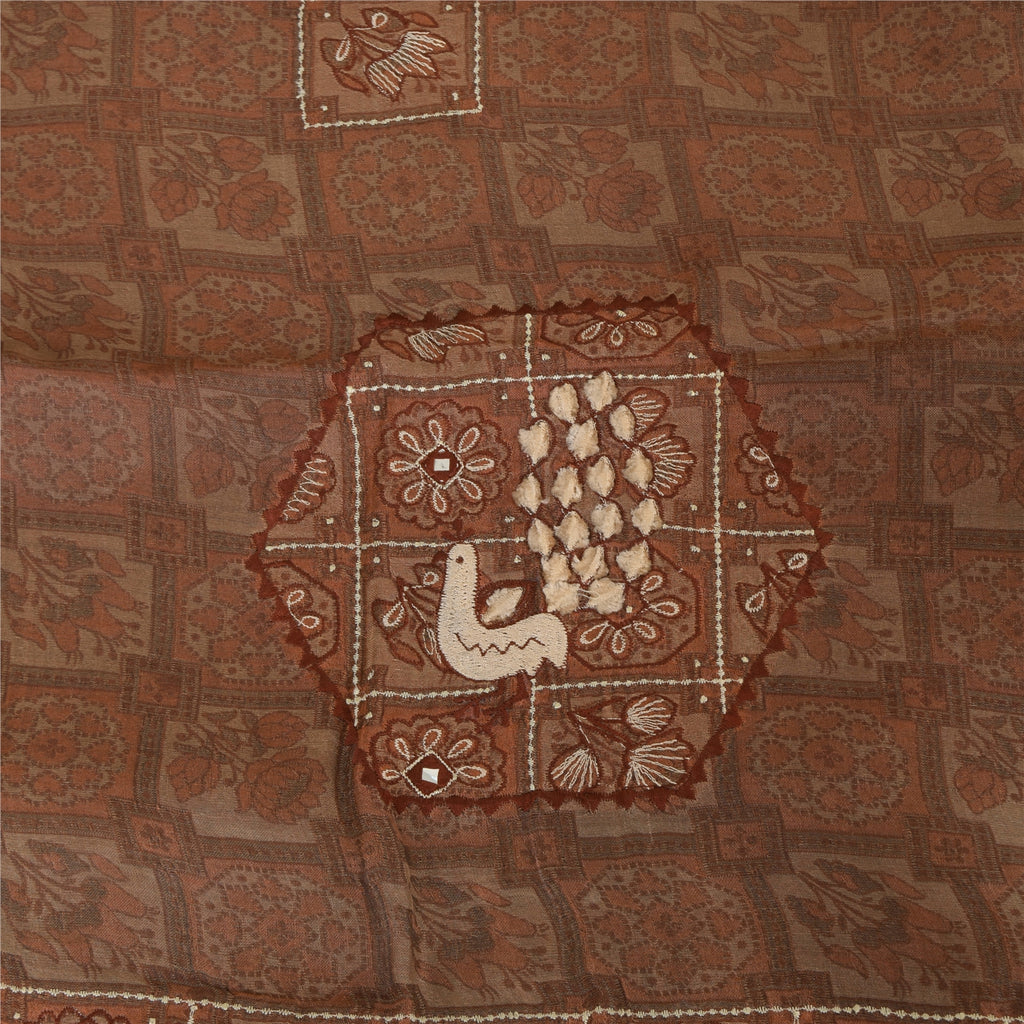 Sanskriti Vintage Mauve Sarees Pure Silk Embroidered Woven Fabric Premium Sari