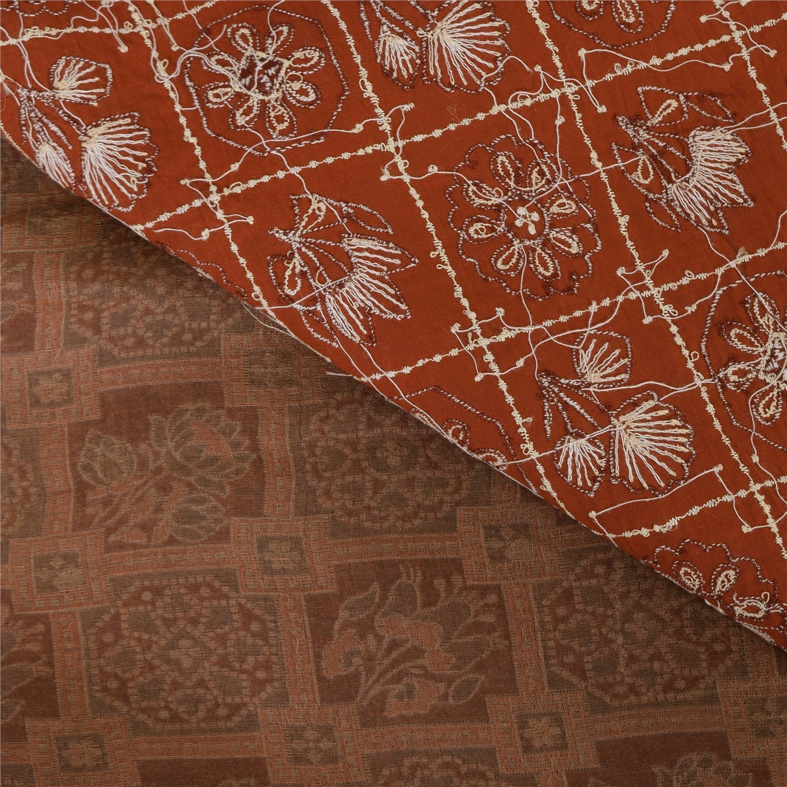 Sanskriti Vintage Mauve Sarees Pure Silk Embroidered Woven Fabric Premium Sari