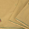 Sanskriti Vintage Cream Sarees Blend Cotton Hand Bead Zari Sari 5+YDCraft Fabric