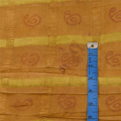 Sanskriti Vintage Sarees Pure Silk Hand Embroidered Printed Premium Fabric Sari