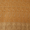 Sanskriti Vintage Indian Brown Sarees Pure Cotton Woven Premium Sari 5yd Fabric