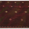 Sanskriti Vintage Sarees Georgette Hand Beaded Sari 5 YD Soft Craft Fabric