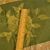 Sanskriti Vintage Sarees Pure cotton/Georgette Hand Bead 5yrd Fabric Ethnic Sari
