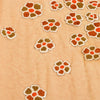 Sanskriti Vintage Peach Sarees Pure Chiffon Embroidered 5+ yrd Craft Fabric Sari